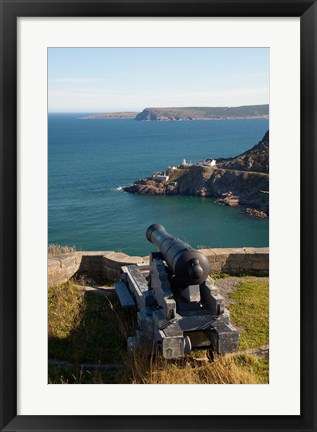 Framed St John&#39;s, Fort Print