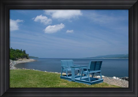 Framed Auld&#39;s Cove, Nova Scotia, Canada Print