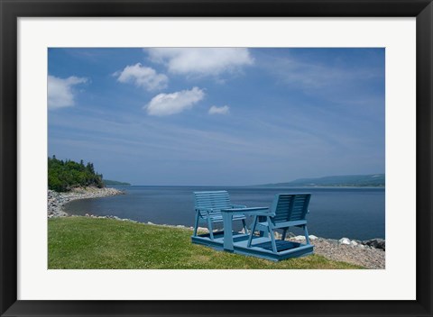 Framed Auld&#39;s Cove, Nova Scotia, Canada Print