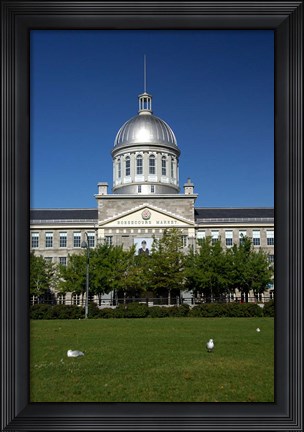 Framed Bonsecours Market Print