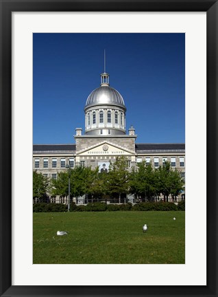 Framed Bonsecours Market Print