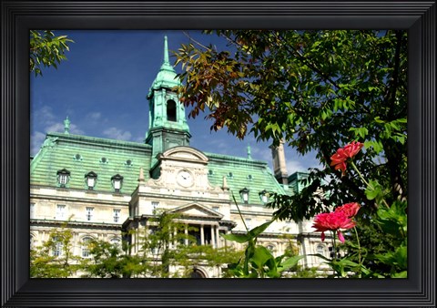 Framed Jacques Cartier Square Print