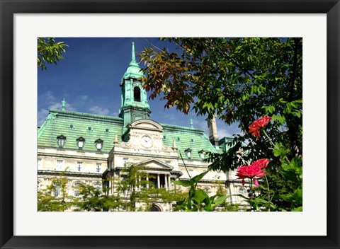 Framed Jacques Cartier Square Print