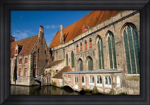 Framed Historic Brugge, Belgium Print