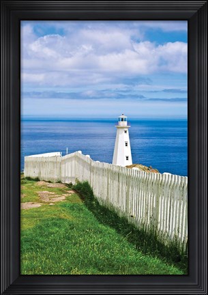 Framed Cape Spear Lighthouse Print