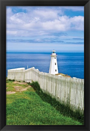 Framed Cape Spear Lighthouse Print