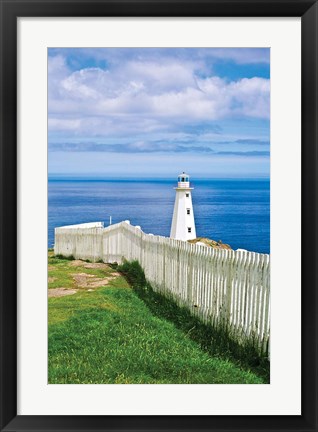 Framed Cape Spear Lighthouse Print