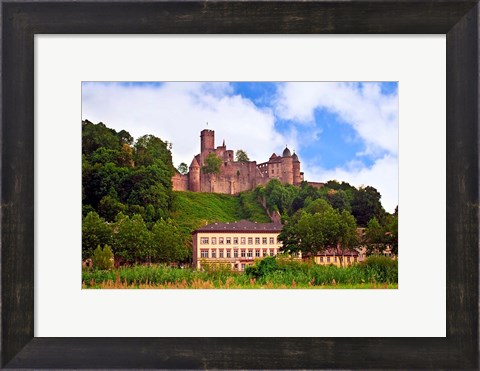 Framed Wertheim Castle, Germany Print