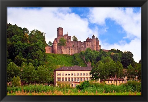 Framed Wertheim Castle, Germany Print