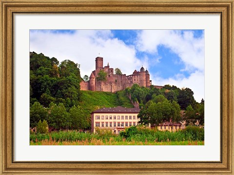 Framed Wertheim Castle, Germany Print