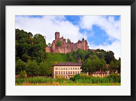 Framed Wertheim Castle, Germany Print