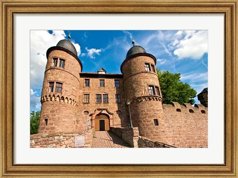 Framed Wertheim Castle, Wertheim, Germany Print