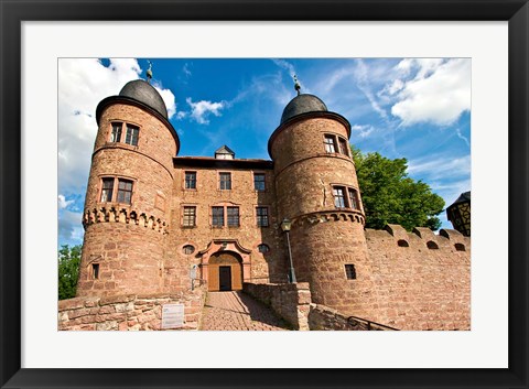 Framed Wertheim Castle, Wertheim, Germany Print