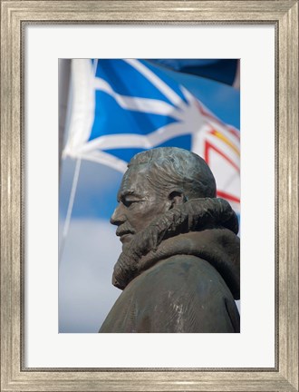 Framed Newfoundland and Labrador, Grenfell Center Print