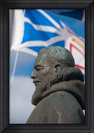 Framed Newfoundland and Labrador, Grenfell Center Print
