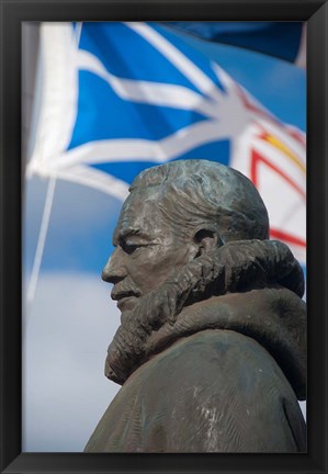 Framed Newfoundland and Labrador, Grenfell Center Print