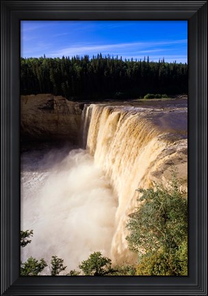 Framed Louise Falls, Twin Falls Gorge Print