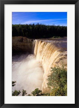 Framed Louise Falls, Twin Falls Gorge Print