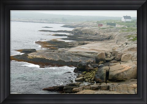 Framed Peggy&#39;s Cove, Nova Scotia, Canada Print