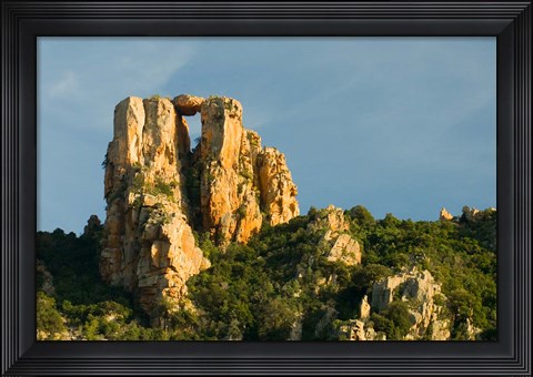 Framed Red Rock Formations by UNESCO World Heritage Site Print