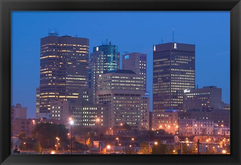 Framed Forks at Dawn, Winnipeg Print