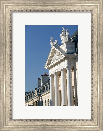 Framed Palace of the Dukes and States of Burgundy Print