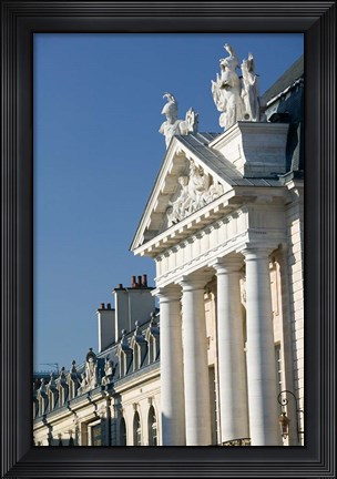 Framed Palace of the Dukes and States of Burgundy Print