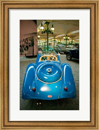 Framed Musee National de l&#39;Automobile, France Print