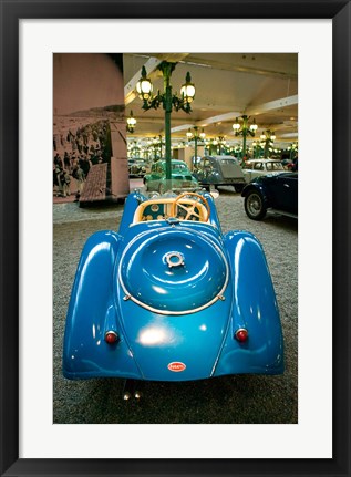 Framed Musee National de l&#39;Automobile, France Print