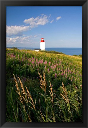 Framed Lighthouse at St Martins Print