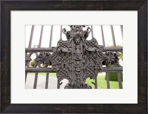 Framed Entrance to the Belvedere Palace Print