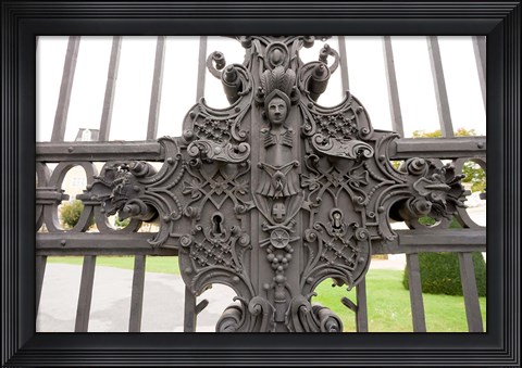 Framed Entrance to the Belvedere Palace Print
