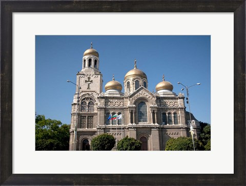 Framed Holy Assumption Cathedral, Bulgaria Print