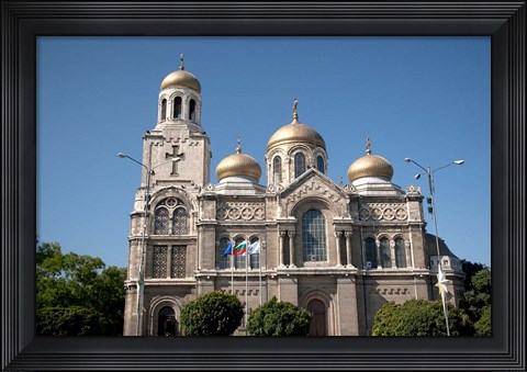 Framed Holy Assumption Cathedral, Bulgaria Print