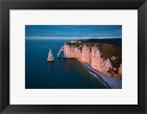 Framed Normandy at Etretat Print
