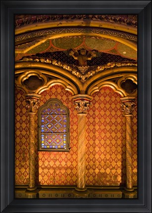 Framed Saint Chapelle, Paris, France Print