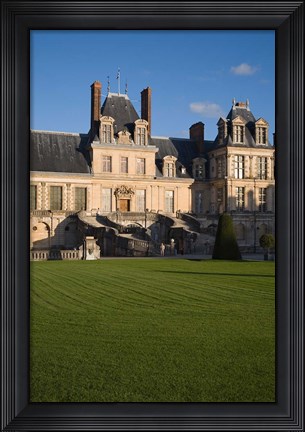 Framed Fontainebleau Chateau, Seine et Marne Print