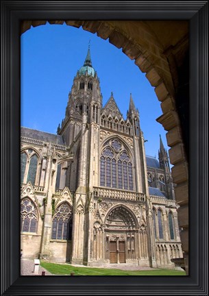 Framed Bayeux Cathedral Print