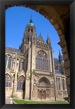 Framed Bayeux Cathedral Print