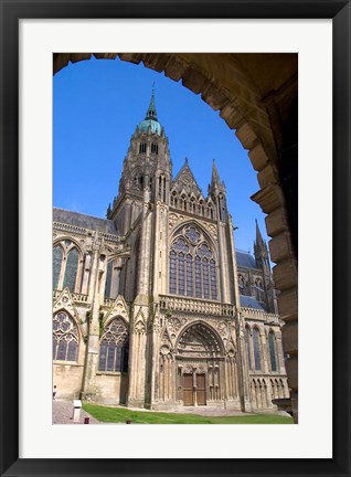 Framed Bayeux Cathedral Print