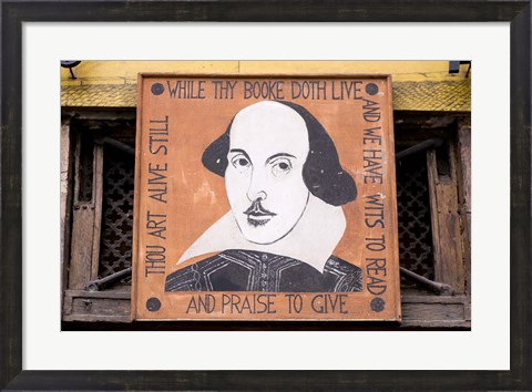 Framed Shakespeare and Company Bookstore, Paris, France Print