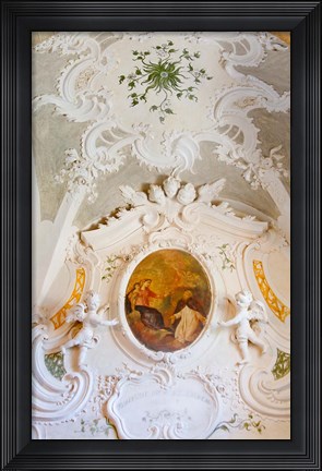 Framed Cathedral of Nebbio, Corsica Print
