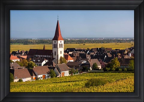 Framed Ammerschwihr, Alsatian Wine Route Print