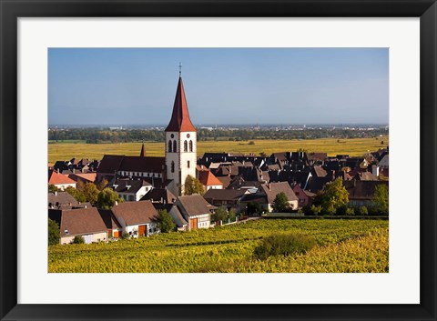 Framed Ammerschwihr, Alsatian Wine Route Print