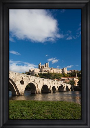 Framed France, Cathedrale St-Nazaire Print