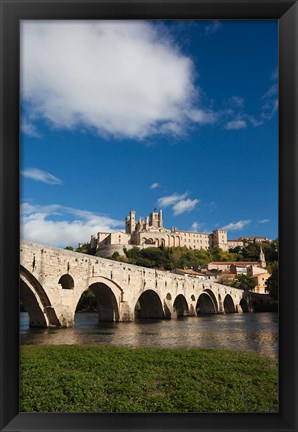 Framed France, Cathedrale St-Nazaire Print