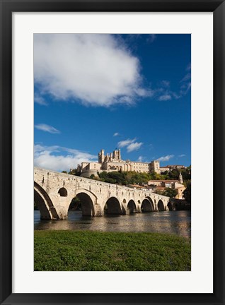 Framed France, Cathedrale St-Nazaire Print