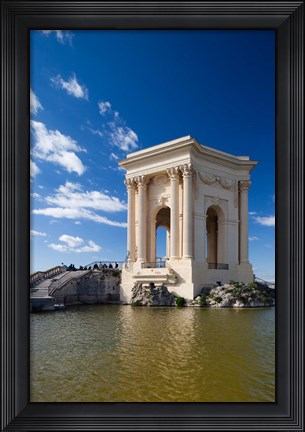 Framed France, Chateau d&#39;Eau, Promenade du Peyrou Print