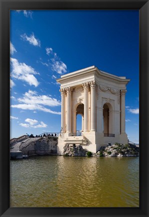 Framed France, Chateau d&#39;Eau, Promenade du Peyrou Print