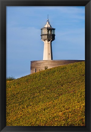 Framed Champagne Ardenne Lighthouse in Mame, France Print